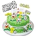 BANBALLON 19 PCS Soccer Cake Topper Decorations Soccer Ball Player Theme Cake Toppers For Football Party Men Boy Kid Birthday Party Supplies - Image 3