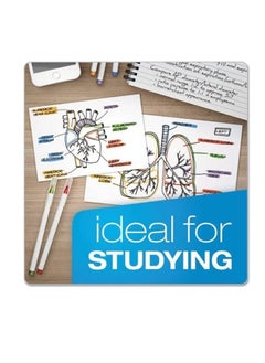 ATKET 100-Piece Plain Index Card White 180gsm Thickness 12x8cm Size  - Image 3