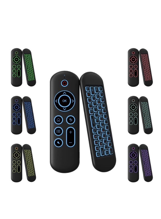 Wireless Air Mouse Remote with Motion Sensor and Keyboard for Smart TV & Android TV Box - Image 4