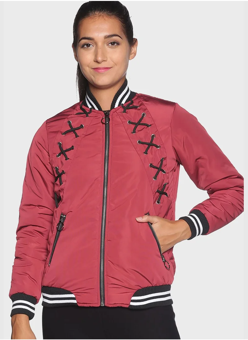 Campus Sutra Bomber Jacket