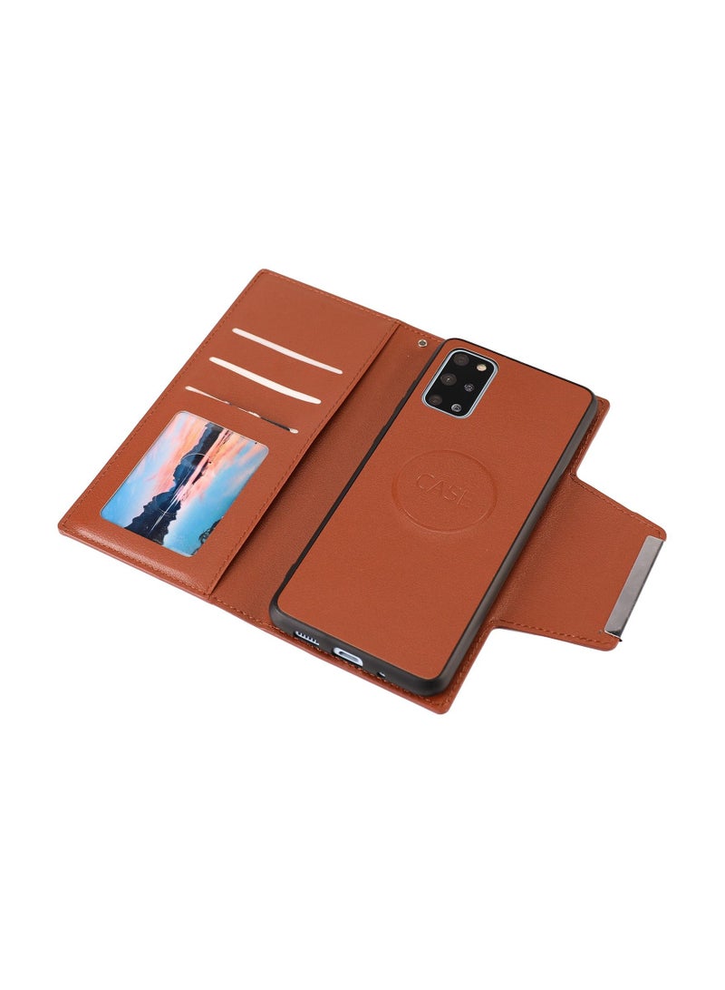 Suteni Flip Cover Card Slots Leather Phone Case for Oppo - Image 3