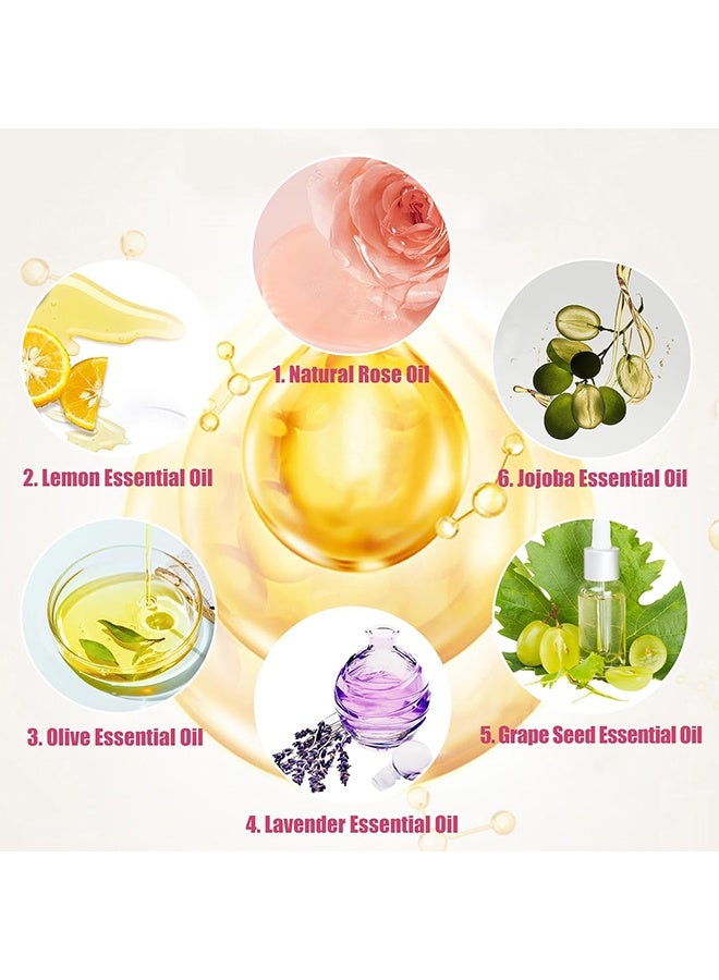 Hodaf 1 Pairs Moisturizing Silicone Gel Socks - Moisturizing Socks - Aloe-Infused Gel - for Cracked Heels & Dry Feet | Reusable Silicone Lined Heel Socks - for Home Use - Say Goodbye to Dry Cracked Feet - with Vitamin E & Essential Oils - Pink - Image 2