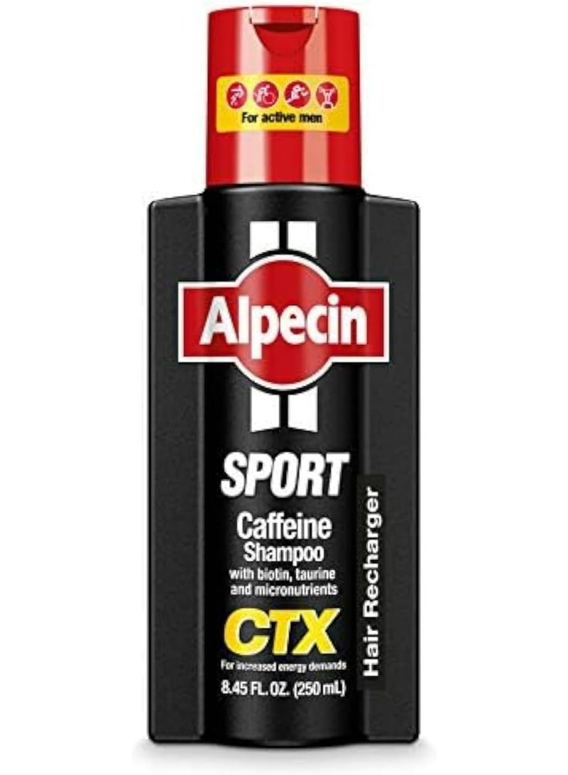 Alpecin CTX Sport Caffeine Shampoo for men - Image 1