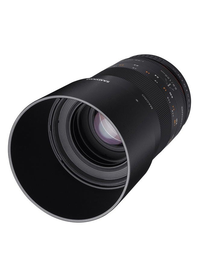 Samyang عدسة ساميانغ 100 مم F2.8 ED UMC للتصوير عن بُعد ماكرو لكاميرات سوني E-Mount القابلة للتبديل - Image 2