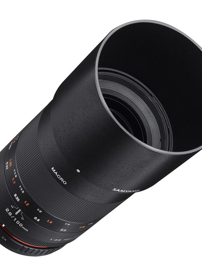 Samyang عدسة ساميانغ 100 مم F2.8 ED UMC للتصوير عن بُعد ماكرو لكاميرات سوني E-Mount القابلة للتبديل - Image 1