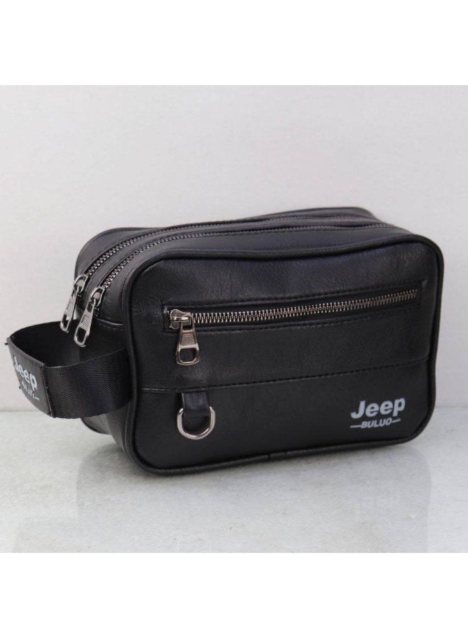 جيب حقيبة متعددة الجيوب، جلد عالي الجودة - Image 1