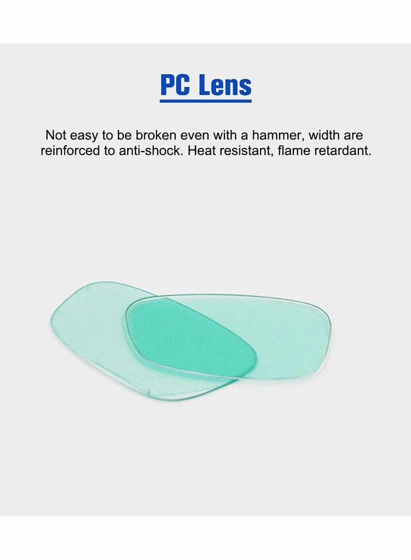 نظارات لحماية اللحام، نظارات أمان ذاتية التعتيم بالطاقة الشمسية، خوذة تغطية الوجه لنظارات اللحام، عدسات كمبيوتر احترافية لحماية العين أثناء اللحام - Image 4