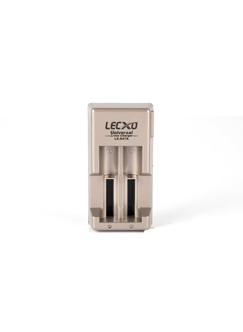 Lecxo Smart 18650 Li-ion Battery Charger – Universal Lithium Rechargeable Battery Charger with Overcharge Protection & LED Display - Image 3