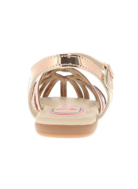 MOLEKINHA MOLEKINHA Sandals with Back strap For Infant Girls, Pink