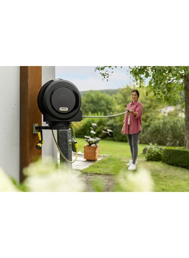 KARCHER Hbx 4.20 Automatic Hose Box – 20 M Primoflex Hose, Automatic Hose Retraction With Hose Brake, 180° Wall‑Mounted Swivel, Flexchange Tool‑Free Detach, Uv And Frost Resistant, Complete Kit With Nozzle, Aqua‑Stop Tap Connector - Image 5
