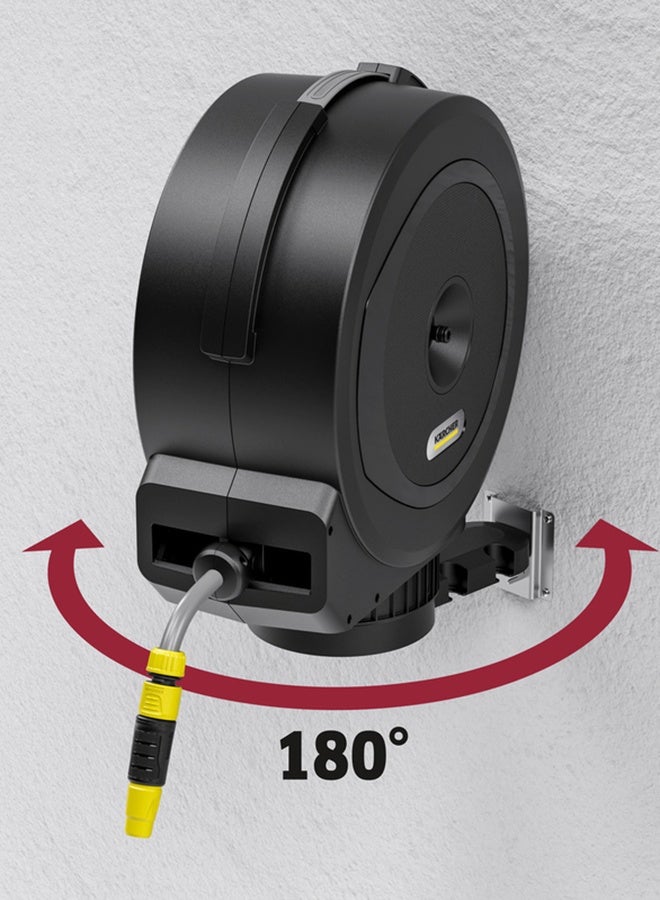 KARCHER Hbx 4.20 Automatic Hose Box – 20 M Primoflex Hose, Automatic Hose Retraction With Hose Brake, 180° Wall‑Mounted Swivel, Flexchange Tool‑Free Detach, Uv And Frost Resistant, Complete Kit With Nozzle, Aqua‑Stop Tap Connector - Image 3