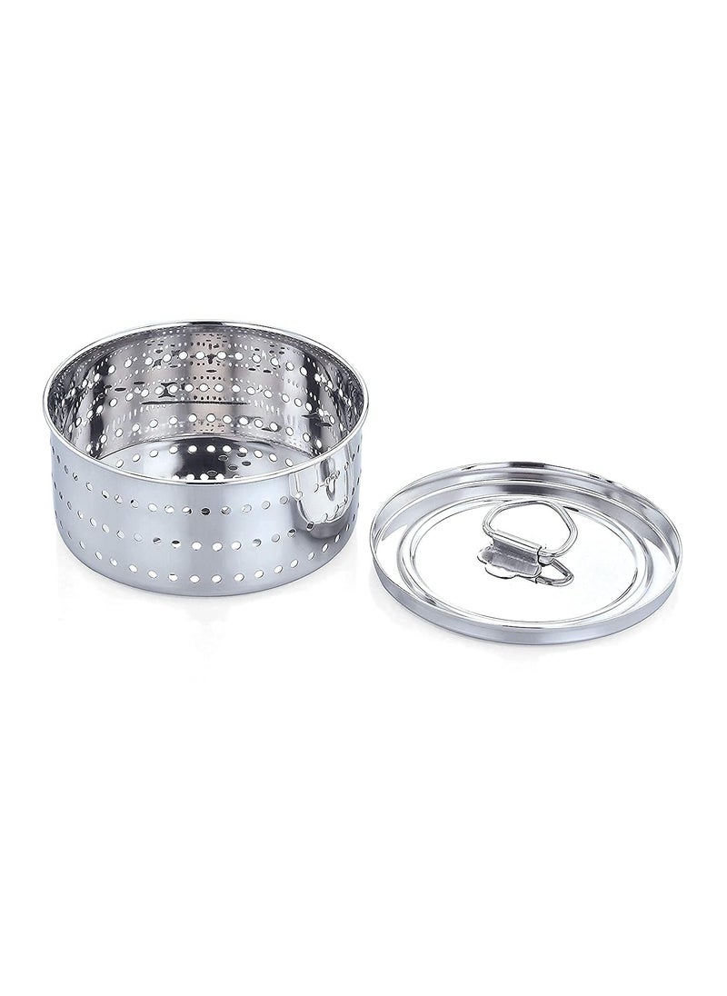 LIGHTNIING HAMMERZ LIGHTNIING HAMMERZ Stainless Steel Square Shape Indian PaneerTofu Press Mould Maker 2 Different Sizes Paneer Maker with Top Pressing Lid Small Medium Rould Mould 500ml  - Image 3