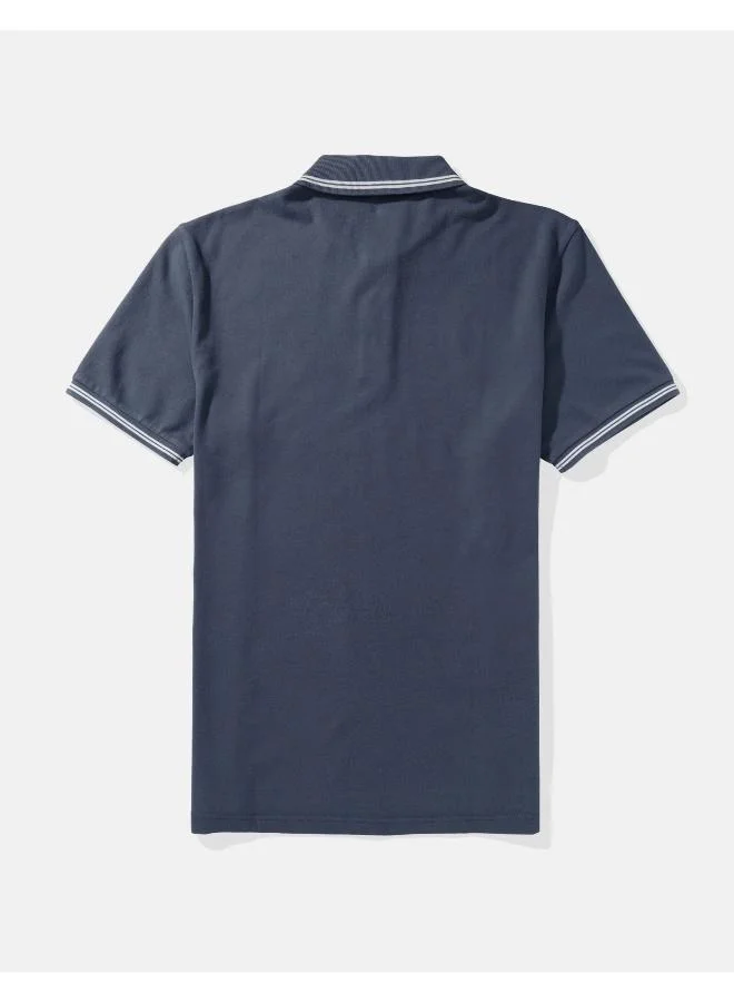 امريكان ايجل AE Pique Polo Shirt