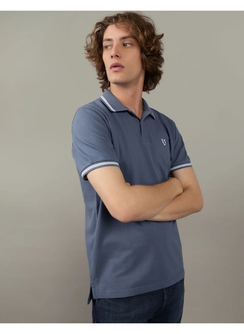 امريكان ايجل AE Pique Polo Shirt