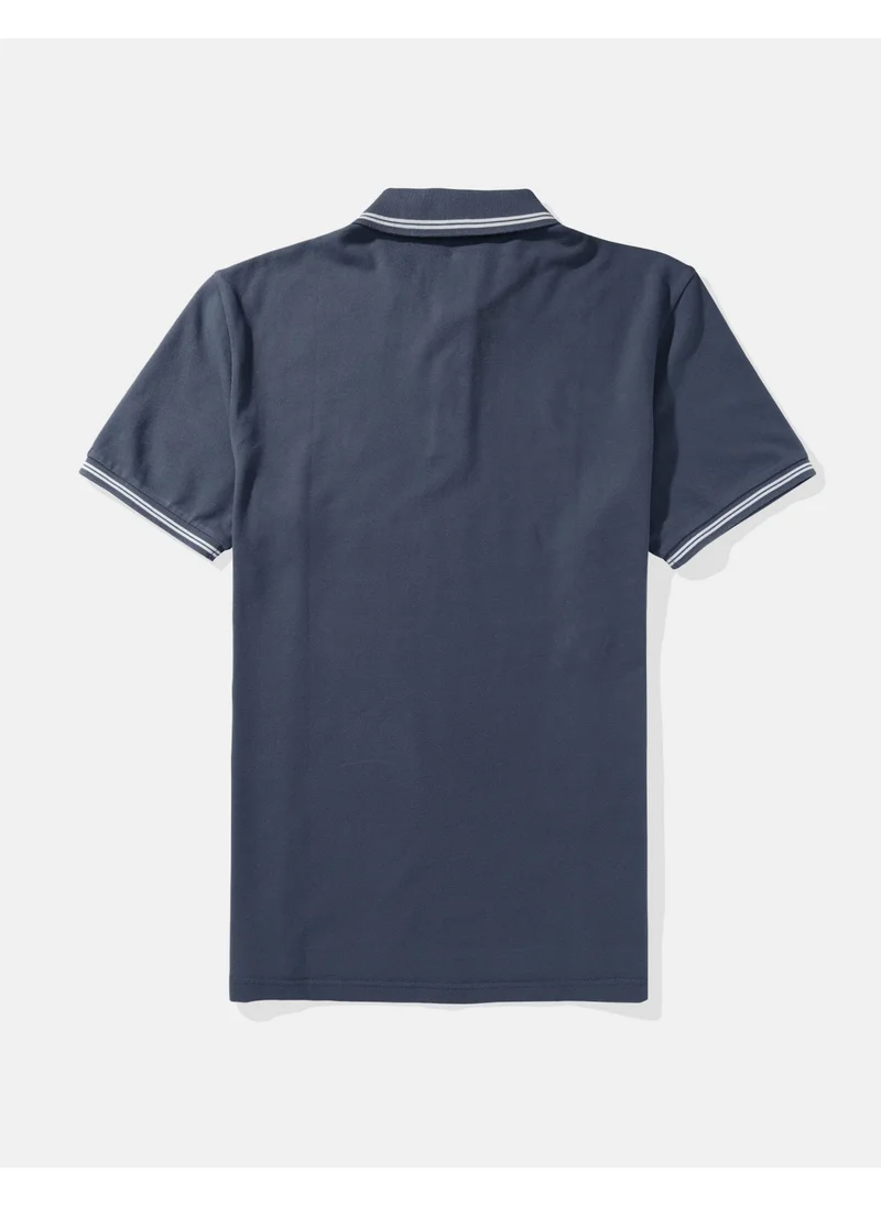 امريكان ايجل AE Pique Polo Shirt