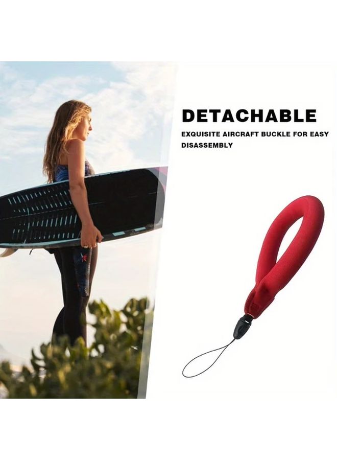Quick Release Anti Sinking Camera Float Belt Red Adjustable Wrist Strap For Photography - Image 5