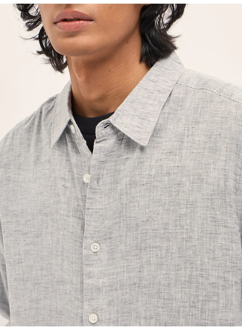 THE BEAR HOUSE  Men’s Long Sleeve Shirt – Classic, Comfortable and Stylish Essential for Work, Travel or Casual Outings for Men | Best Price UAE