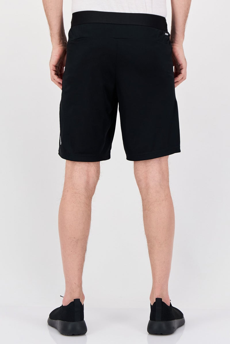 Adidas Men Regular Fit 9 Inseam Brand Logo Training Shorts, Black - Image 4