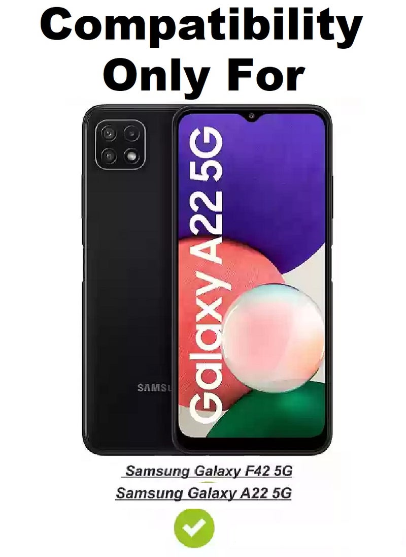 Super Tempered Glass Screen Protector 5D Designed For Samsung Galaxy F42 Full Glue Edge to Edge Full Screen Coverage And Bubble Free - Image 3