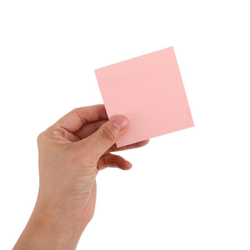 Multicolor Self Stick Note Pads 600 Sheets 76x76mm Strong Adhesive for Office School Classroom - Image 5