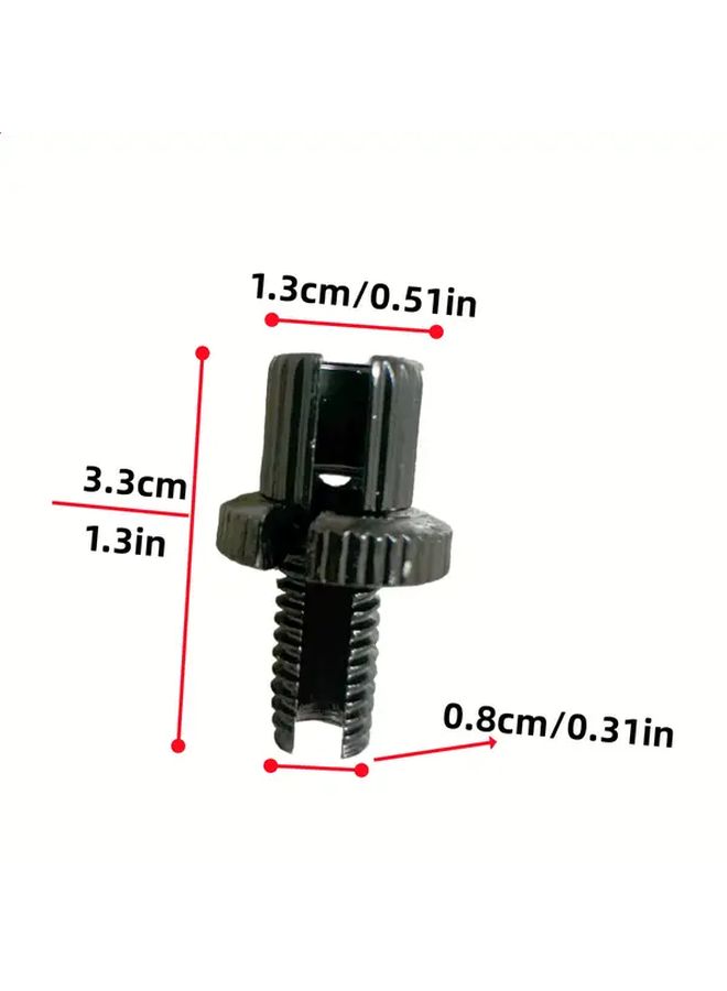 Adjustable Motorcycle Throttle Clutch Brake Control System 2PCS Silvery - Image 2