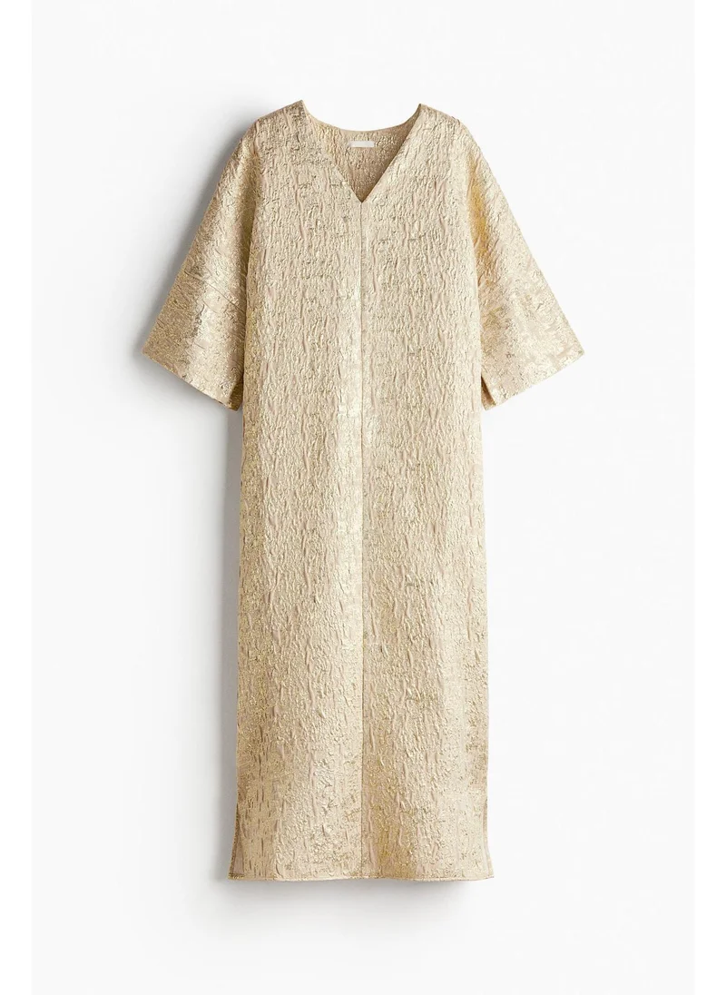 H&M Brocade kaftan dress