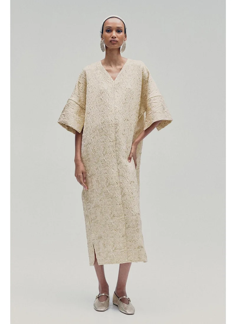 H&M Brocade kaftan dress