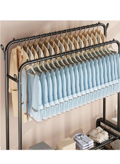 Cady One Clothes Organizer And Holder Metal Stand Black 110x54x150(132) cm  - Image 3