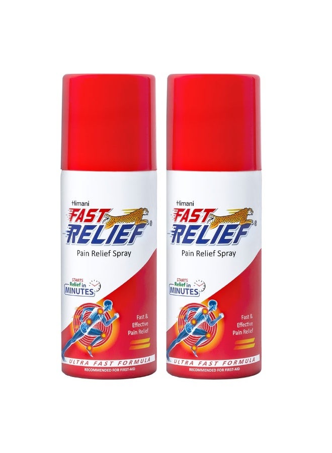 Himani Fast Relief Spray, Promo Pack of 2 x 150ml
