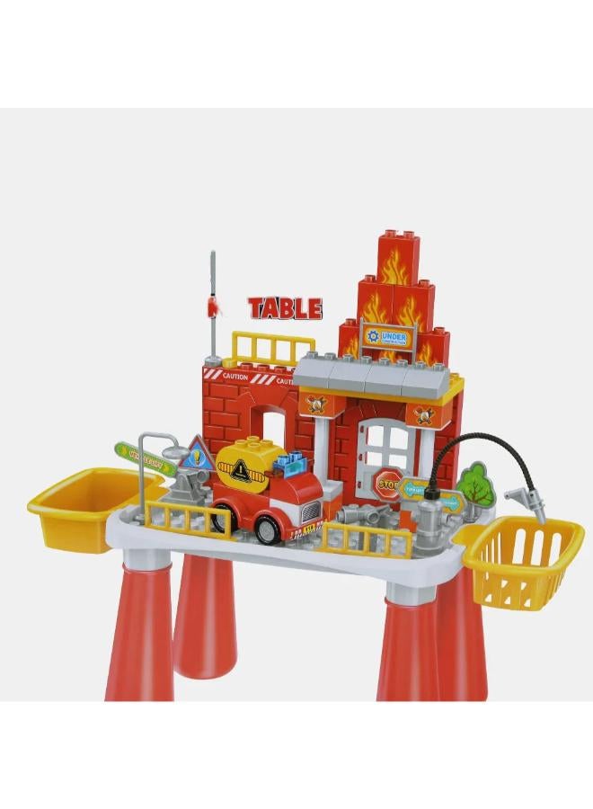 Building Blocks Table – Fire Station Theme - Image 2
