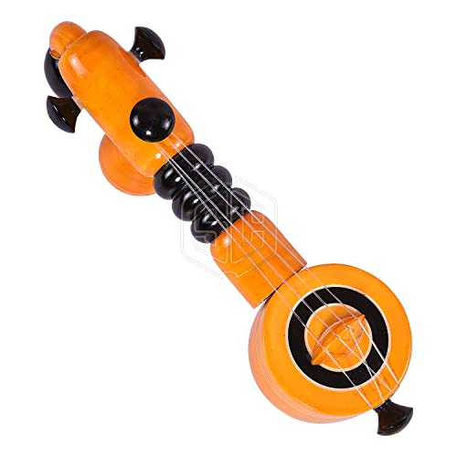 Smartcraft Wooden Veena, Handcrafted Veena,Decorative Indian Traditional Showpiece (Size- 27 * 7 * 6.35 cm) (Make in India - Multicolor) - Image 2