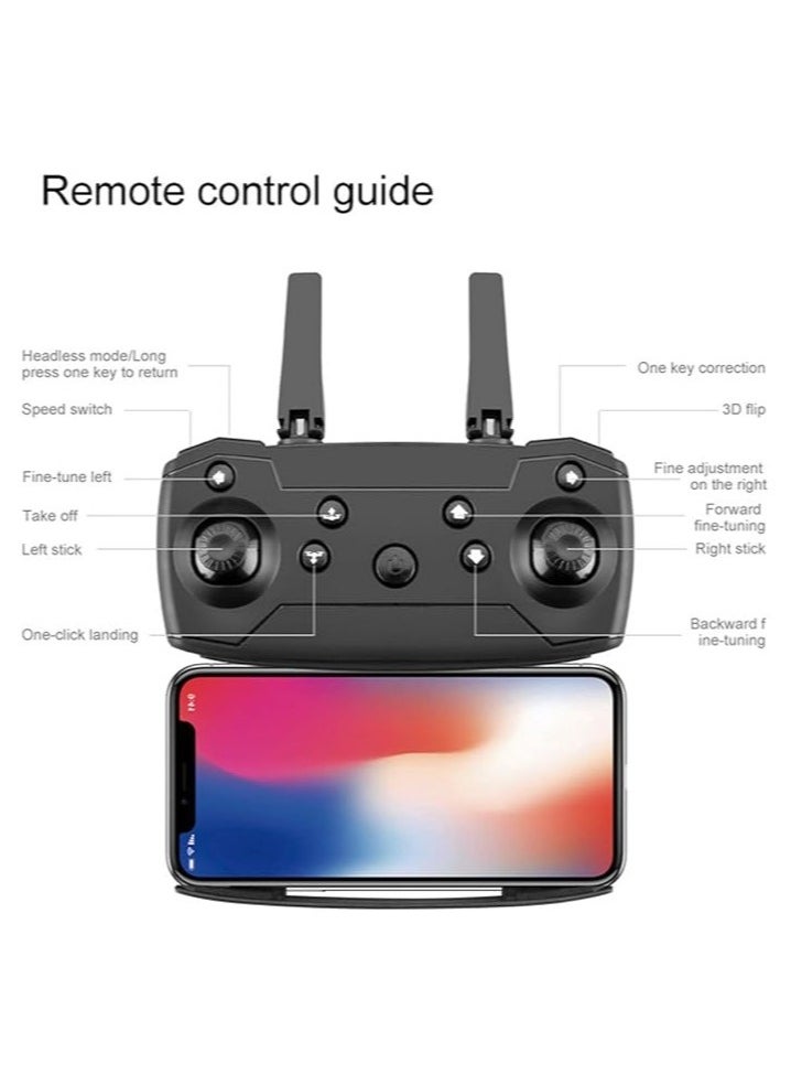 Generic - Drone with 4K Camera for Auto Return Home, Follow Me, Dual Cameras, Waypoints, Headless Mode - Image 1