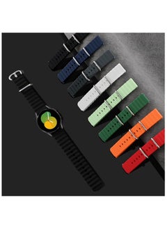 Ocean Band For 22mm compatible With Samsung Galaxy Watch 3 45mm/Galaxy Watch 46mm/Gear S3 Frontier/Classic/for Huawei Watch gt 3/Pro/gt2/pro/gt 46mm,Silicone Sport Strap Wristband Women Men (Black) - pzsku/Z5F1894D2EBA45A170C45Z/45/_/1695420798/00ab3c97-fc27-4242-95b6-2784b2f6303d