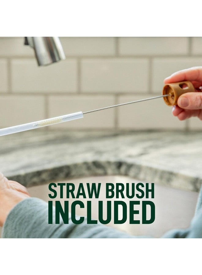 Scotch Brite Scotch-Brite Greener Clean Bottle & Straw Brush Set with 2 Replaceable Bottle Brush Heads - Image 5