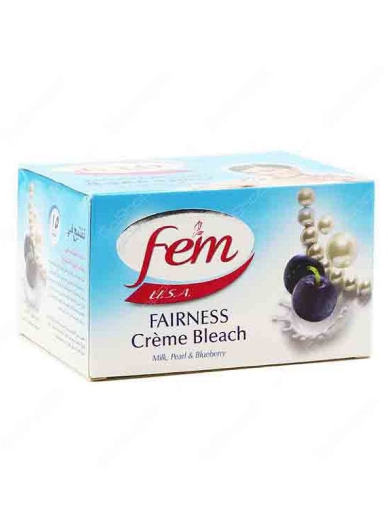 fem Pearl & Blueberry Fairness Cream Bleach 100g - Image 3