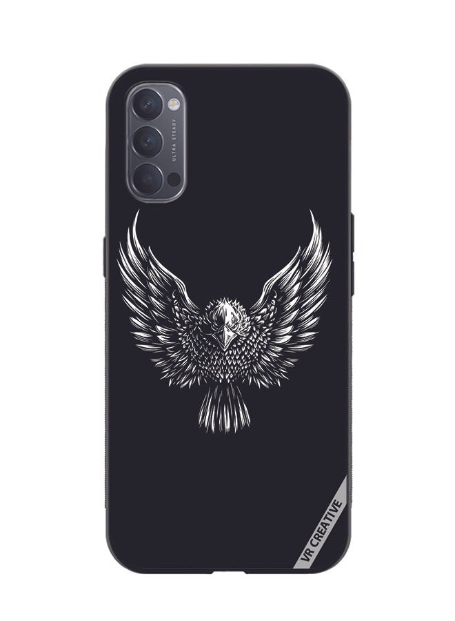 VR CREATIVE Protective Case Cover For Oppo Reno4 Pro 5G Owl Design Multicolour - Image 1