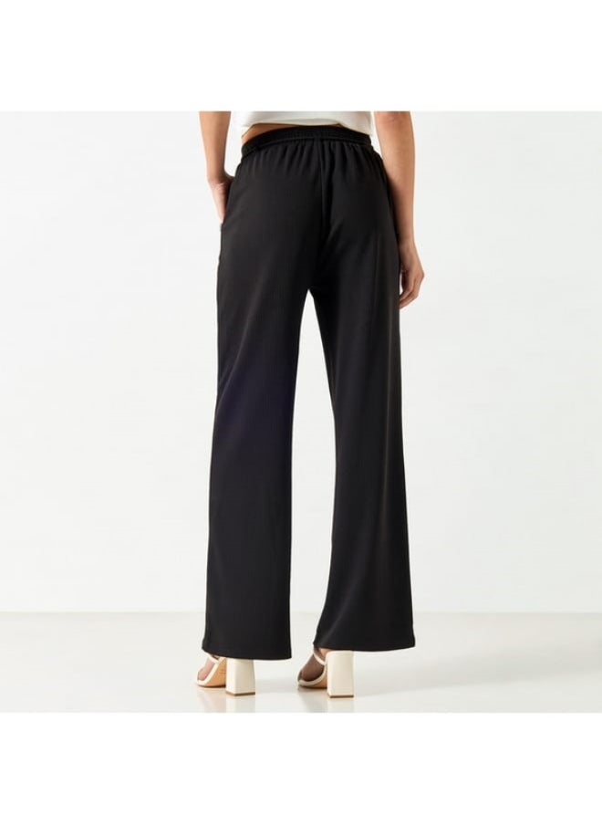 2Xtremz 2Xtremz Embellished Wide Leg Pants with Drawstring Closure  - Image 4