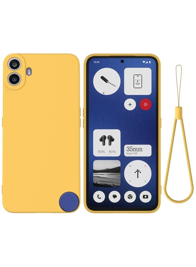 اس-توب جراب لهاتف CMF Phone 1 من Case For Nothing، مصنوع من السيليكون السائل المقاوم للصدمات بلون نقي - Image 1