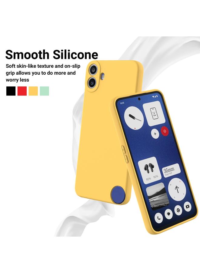 اس-توب جراب لهاتف CMF Phone 1 من Case For Nothing، مصنوع من السيليكون السائل المقاوم للصدمات بلون نقي - Image 3