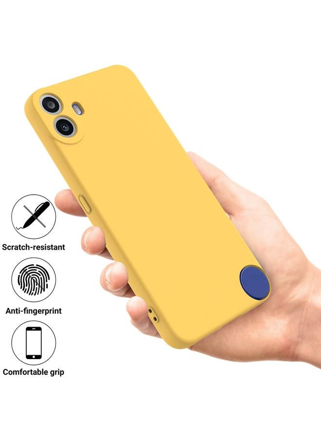 اس-توب جراب لهاتف CMF Phone 1 من Case For Nothing، مصنوع من السيليكون السائل المقاوم للصدمات بلون نقي - Image 2