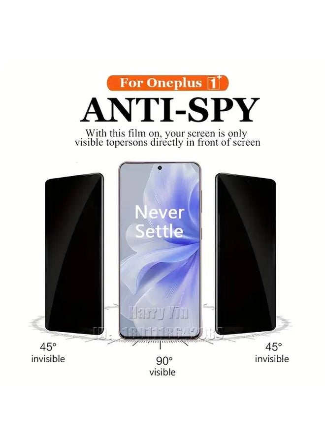 OnePlus Ace Pro Privacy Anti Spy Screen Protector 9H HD Clear Film Anti Fingerprint - Image 4
