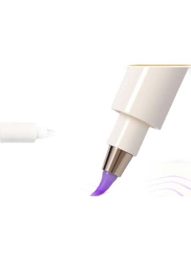 Deli Oriental Calligraphy Small Regular Script Elegant Brush Pen For Line Drawing Practice, Xuexuan Color Soft Tip, For Students And Adults, Signature And Calligraphy Practice, Invitation Pen, 6 Pens/Box, Df8S - Image 3