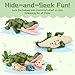 Karister 7Pcs Alligator Stuffed Animal 236 Giant Crocodile Plush Toy with 3 Baby Crocodiles Plushies Stuffed Alligator Gift for Kids on BirthdayChristmas or Baby ShowerParty Decorations - Image 2
