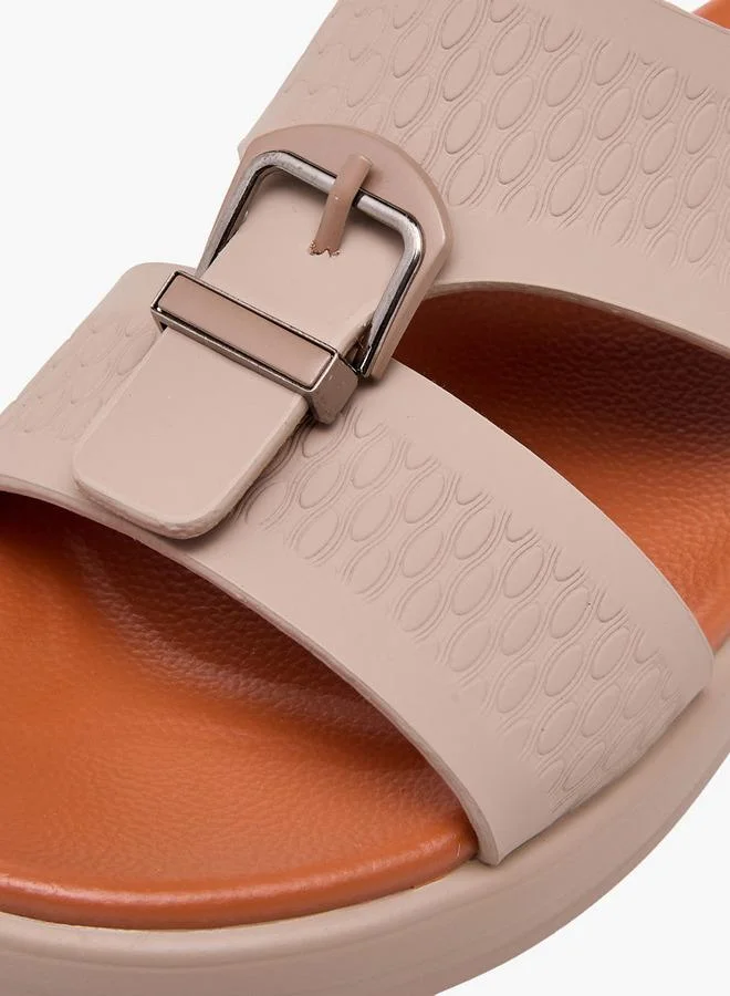 LBL by Shoexpress TAUPE Boys Slip-On Arabic Sandals for Men | Best Price UAE