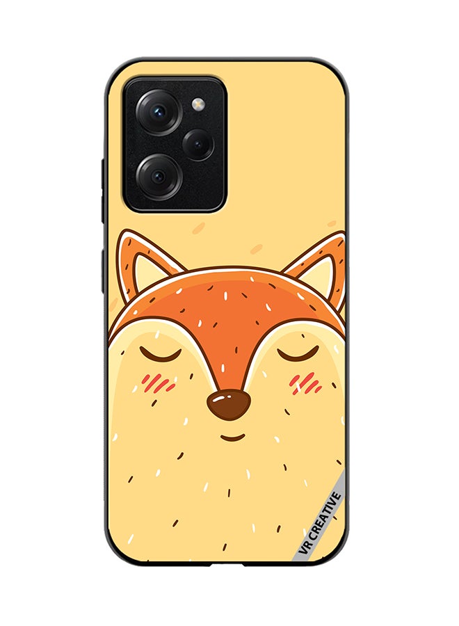 VR CREATIVE Protective Case Cover For Xioami Pcoo X5 Pro Sleeping Fox Design Multicolour - Image 1