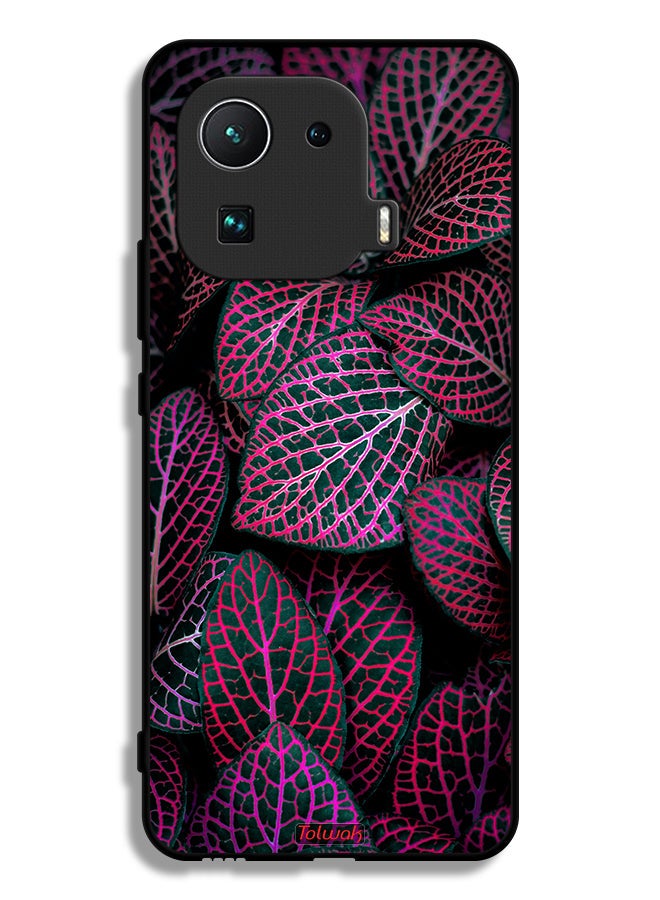 Tolwak Xiaomi Mi 11 Pro Protective Case Cover Salja Leaves - Image 2