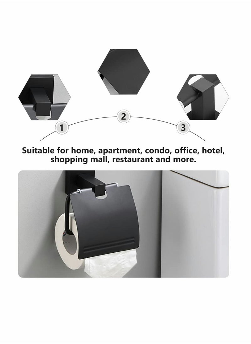 KASTWAVE - KASTWAVE Toilet Tissue Roll Dispenser Toilet Roll Holder Bathroom Kitchen Wall Mount Toilet Paper Roll Holder for Bathroom Kitchen Washroom - Image 1