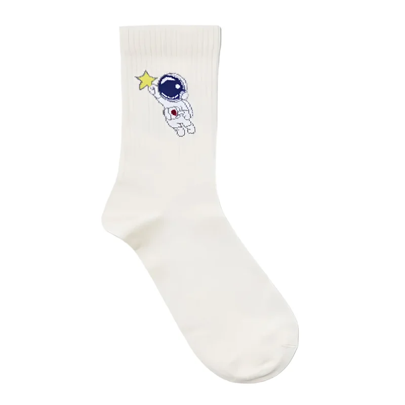 كاتيا اند بوني Astronaut Socks - White