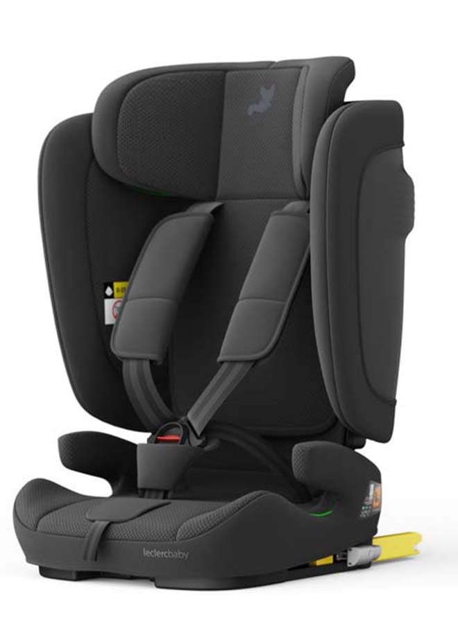 Leclercbaby EVO Pro Foldable i-Size ISOFIX Car Seat, 76-150 cm – Black - Image 1