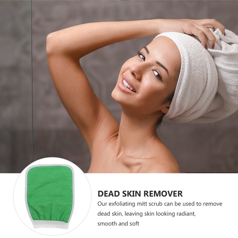 8 Pcs Spa Exfoliating Body Scrub Glove Dead Skin Cell Remover Double Sided Deep Cleansing Mitt for Men Women - Image 3